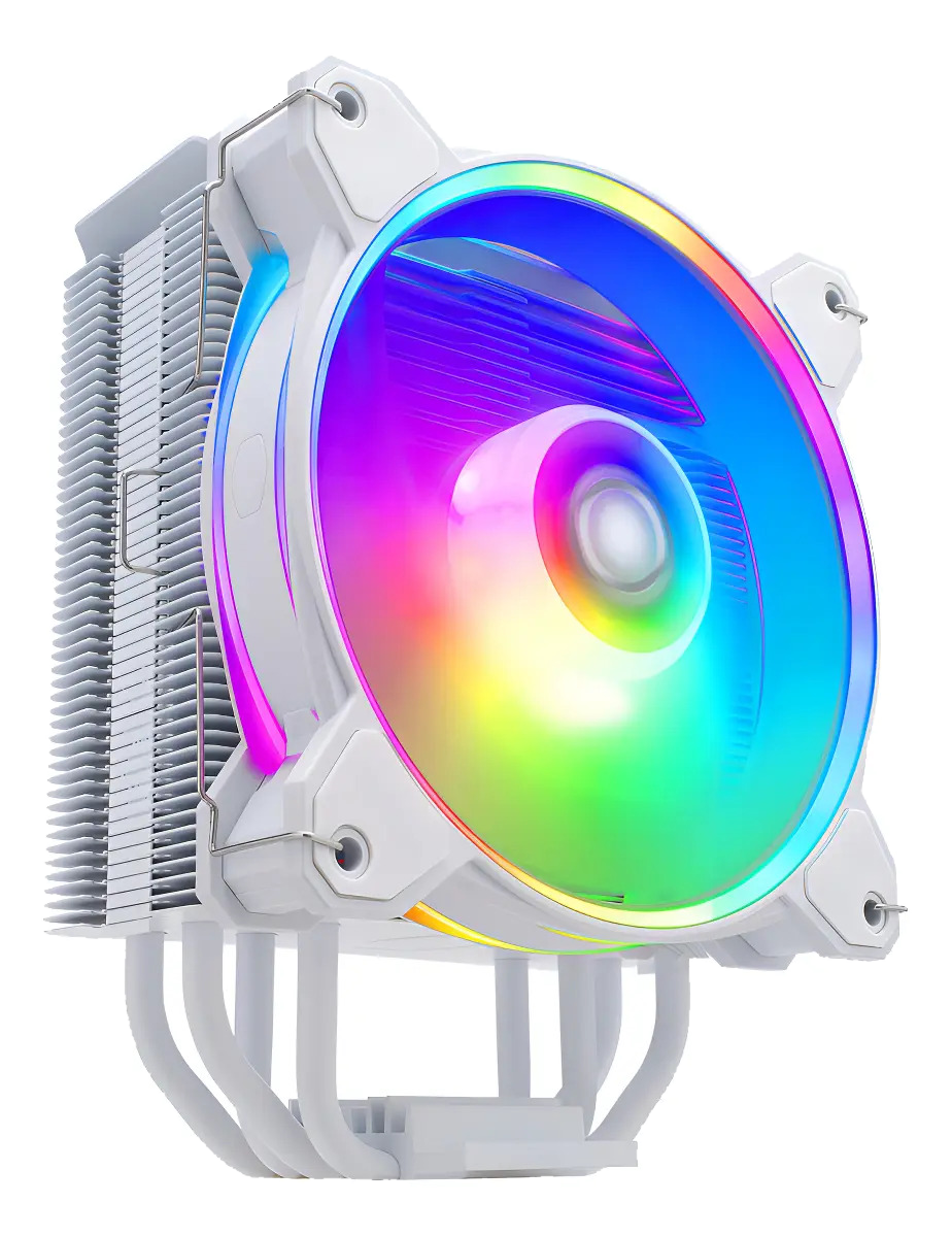 Cooler Cpu Cooler Master Hyper 212 Halo Blanco 1700 Am5 P Led Argb
