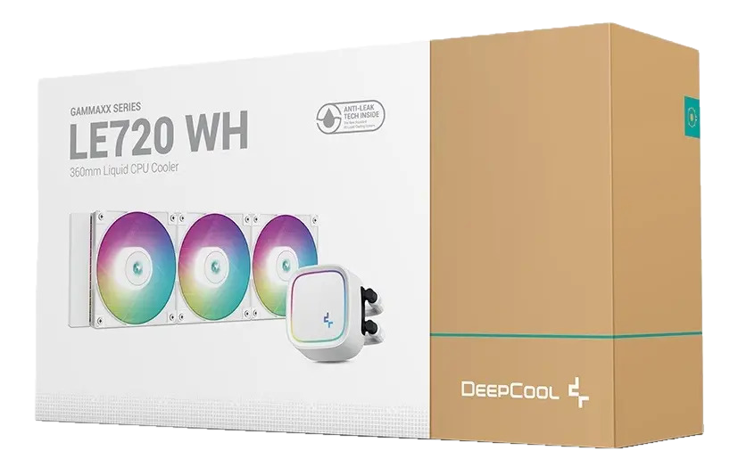 Deepcool Gammaxx LE720 Water Cooler ARGB 360mm CPU Refrigeración Líquida