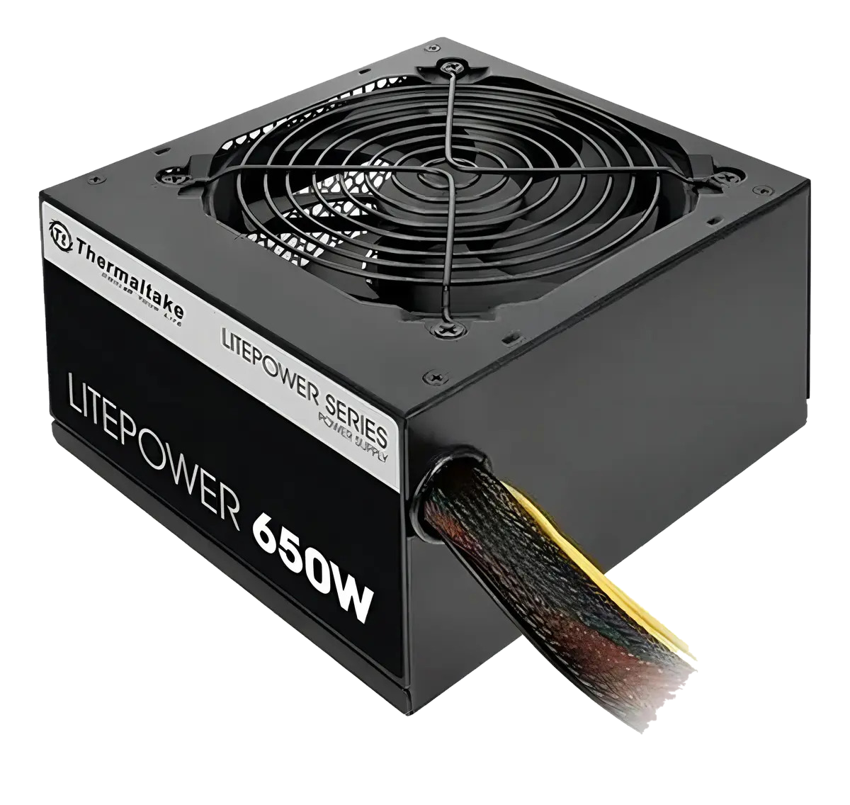 Fuente Thermaltake 650w Color Negro