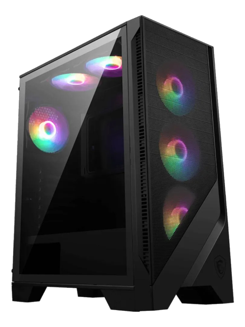 Gabinete Msi Mag Forge 120a Airflow Negro