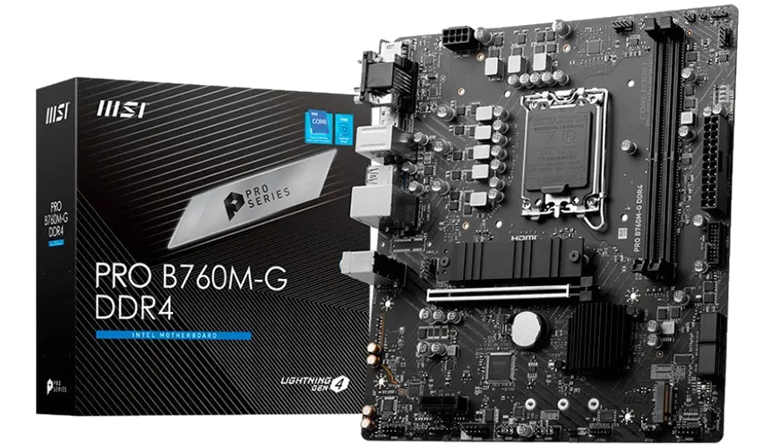 Motherboard Msi B760M-G DDR4 1700 14°Gen
