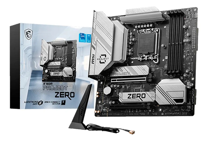 Motherboard MSI B760m Project Zero S1700