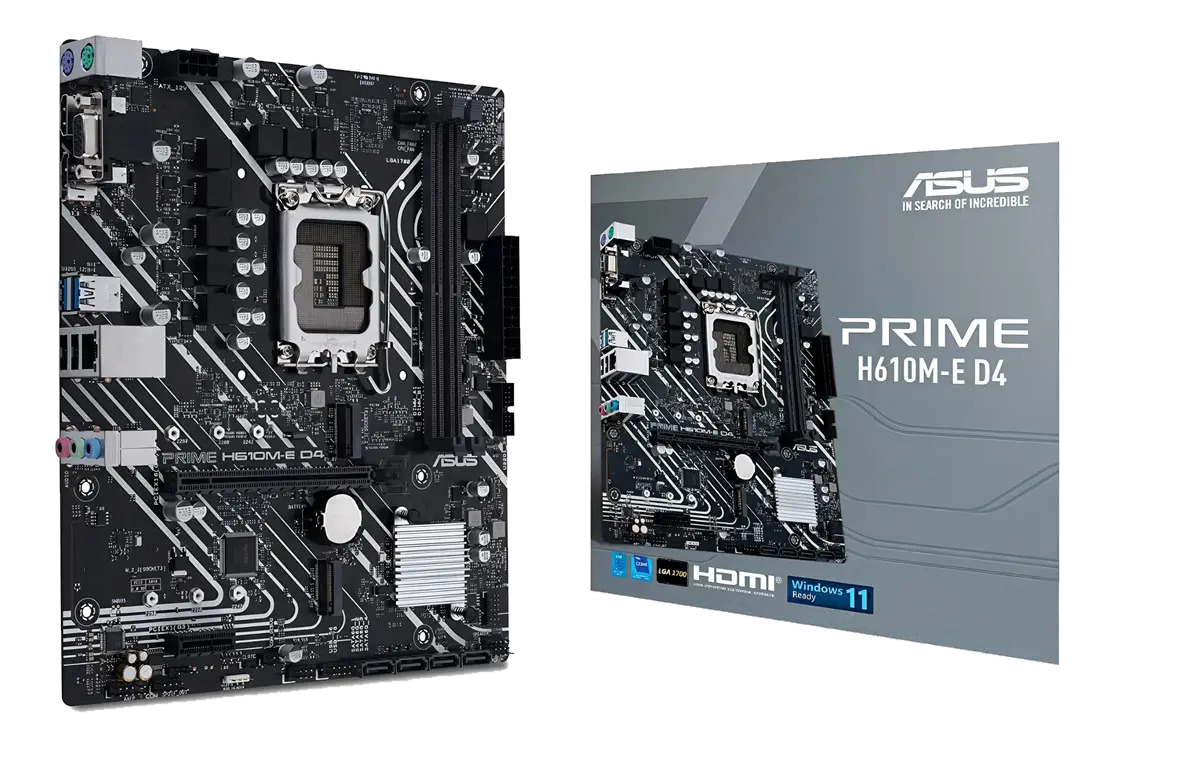 Placa Madre Asus Prime H610m-e D4