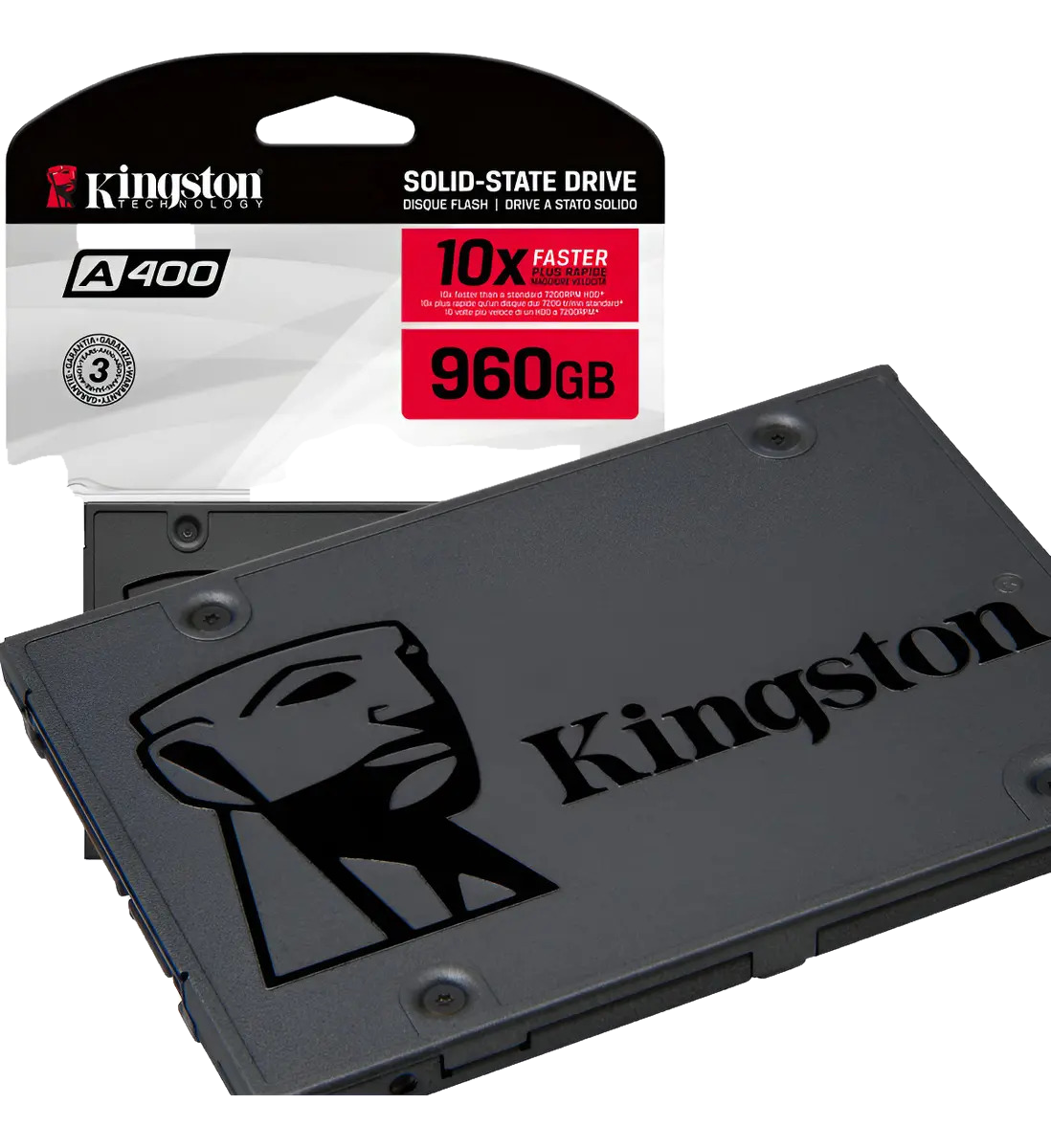 SSD Kingston A400 de 960 GB Interno