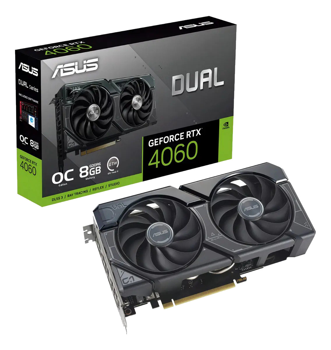 Tarjeta De Video Asus Dual Geforce Rtx 4060 Oc Edition 8gb